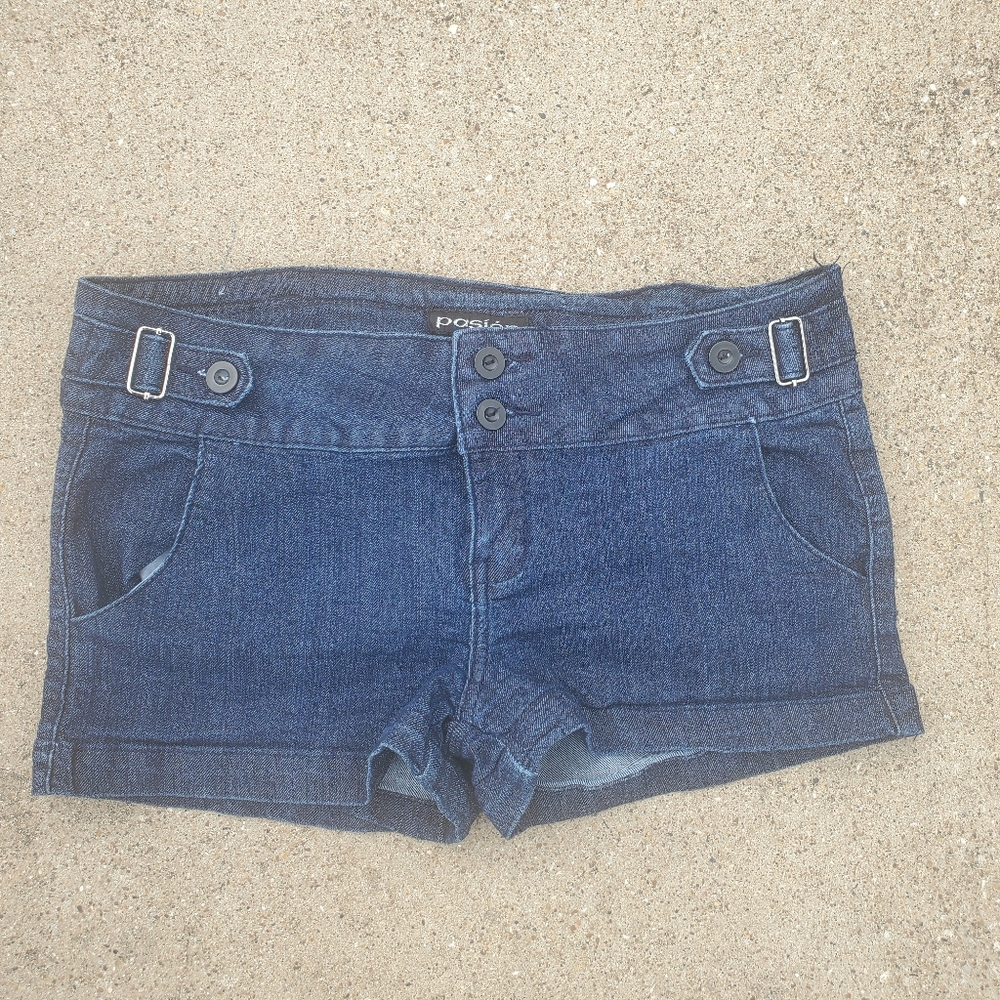 Pasion Jeans Short Shorts sz 15